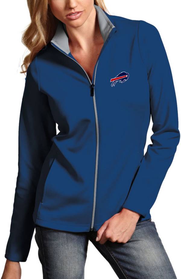 Antigua Women's Buffalo Bills Leader Full-Zip Royal Jacket