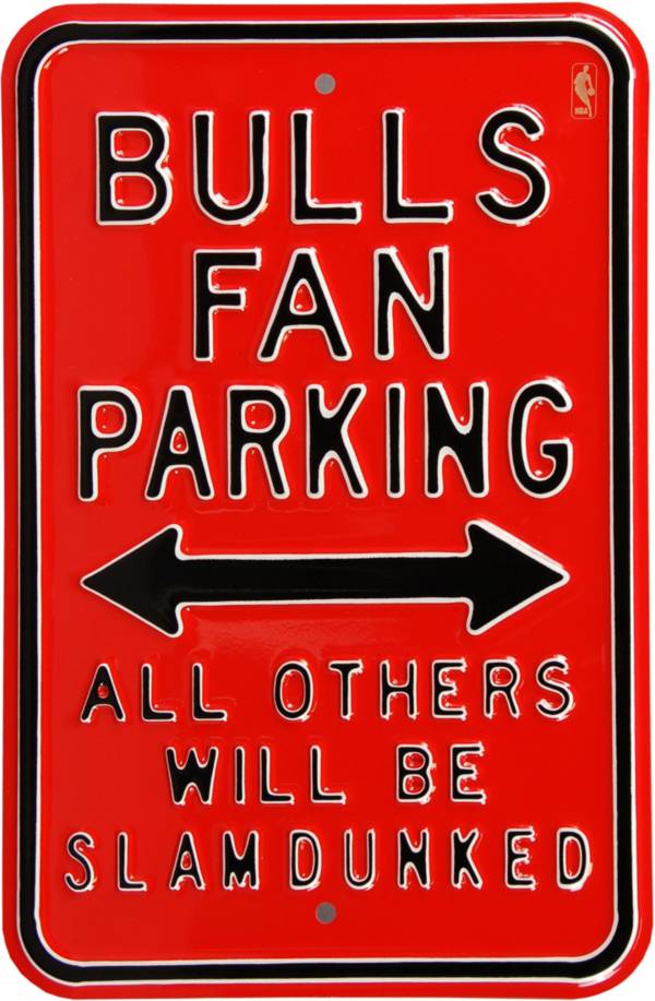 Authentic Street Signs Chicago Bulls Parking Sign