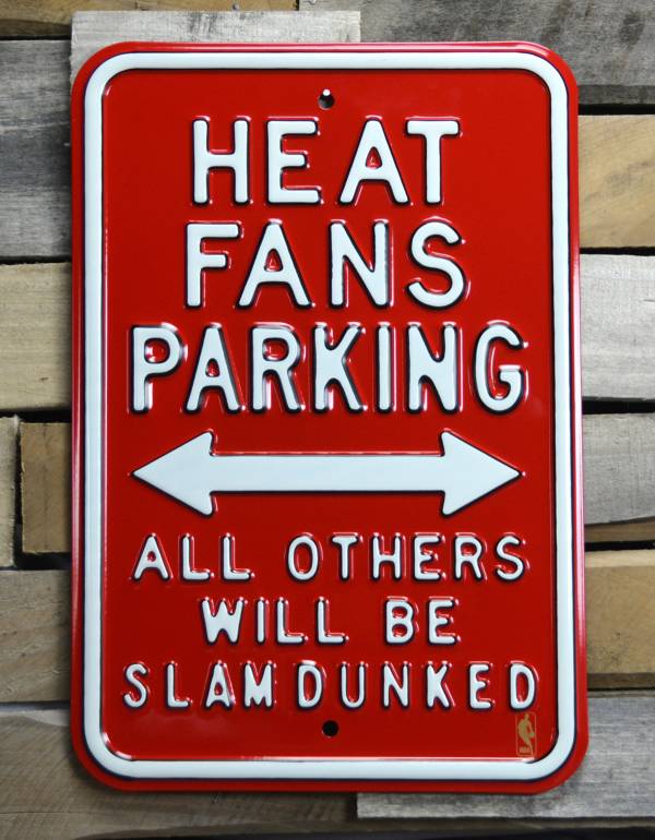 Authentic Street Signs Miami Heat Parking Sign