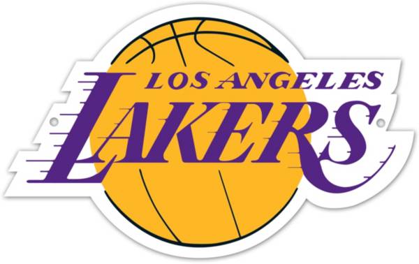 Authentic Street Signs Los Angeles Lakers Steel Logo Sign