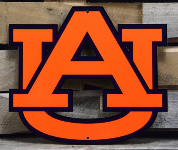 Authentic Street Signs Auburn Tigers Steel Logo Sign