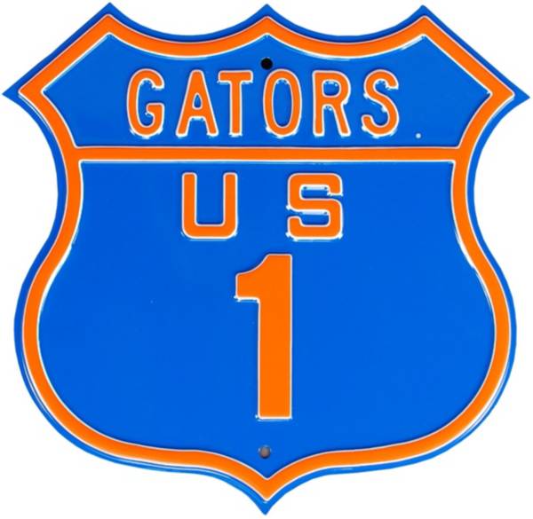 Authentic Street Signs Florida Gators Route Sign