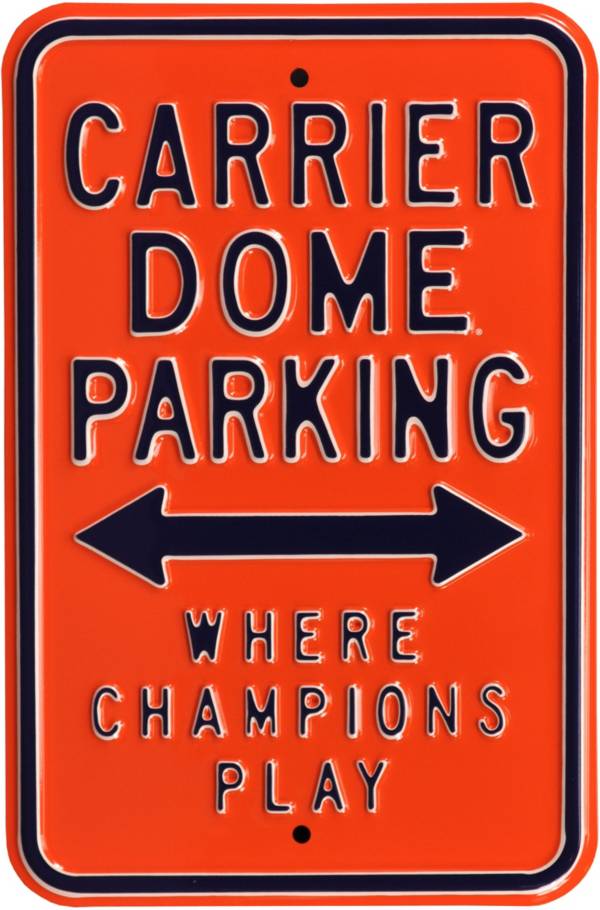 Authentic Street Signs Syracuse Orange Parking Sign