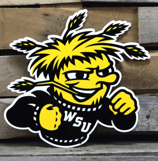 Authentic Street Signs Wichita State Shockers Steel Logo Sign