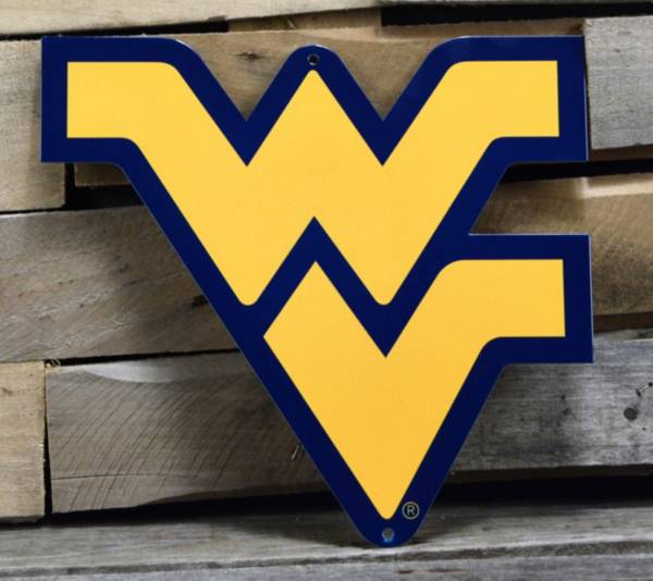 Authentic Street Signs West Virginia Mountaineers Steel Logo Sign