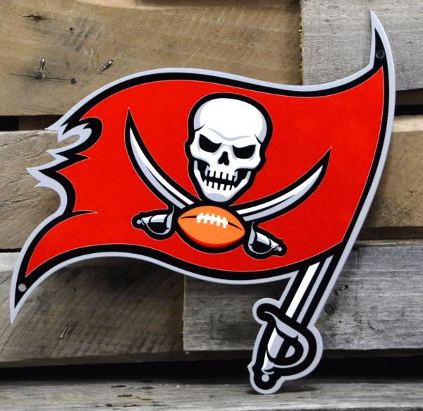Authentic Street Signs Tampa Bay Bucaneers Steel Logo Sign