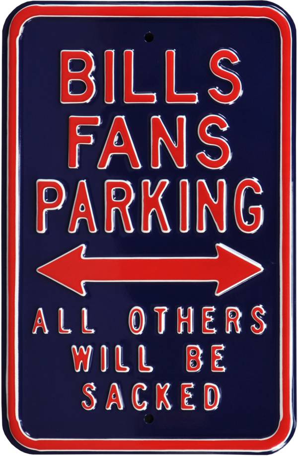 Authentic Street Signs Buffalo Bills Parking Sign