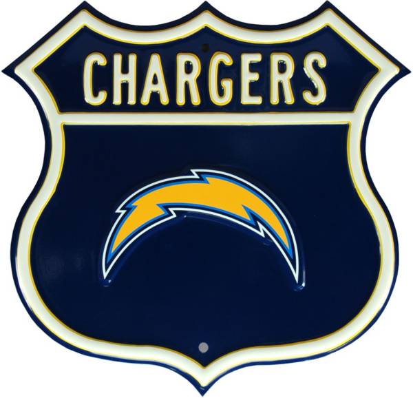 Authentic Street Signs Los Angeles Chargers Route Sign