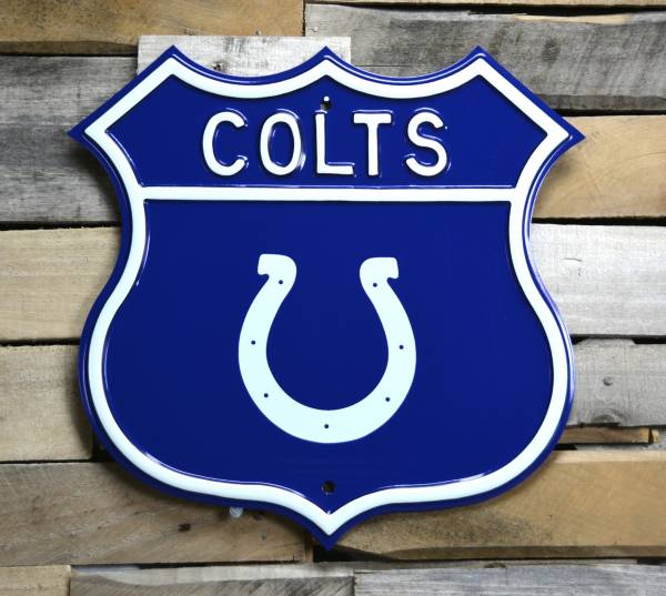 Authentic Street Signs Indianapolis Colts Route Sign