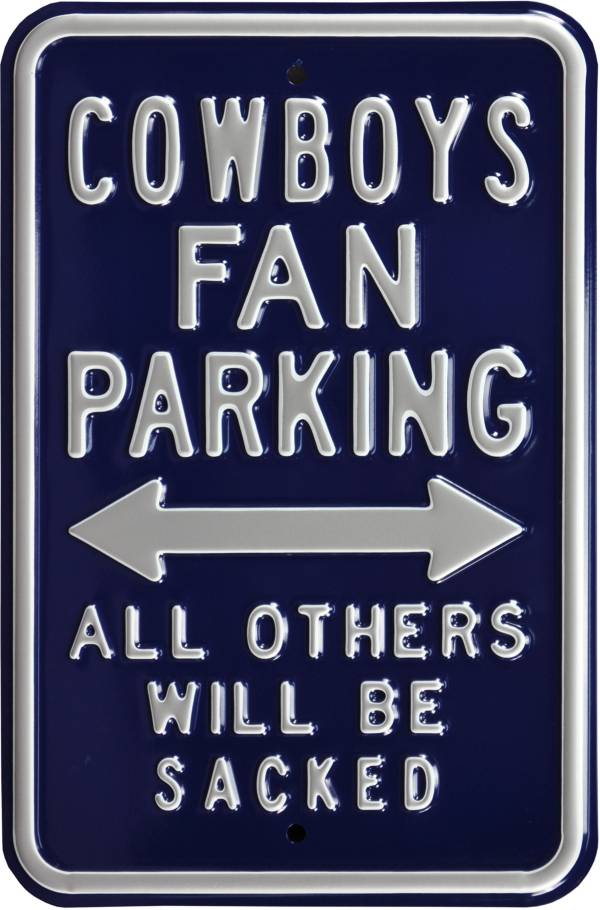 Authentic Street Signs Dallas Cowboys Parking Sign