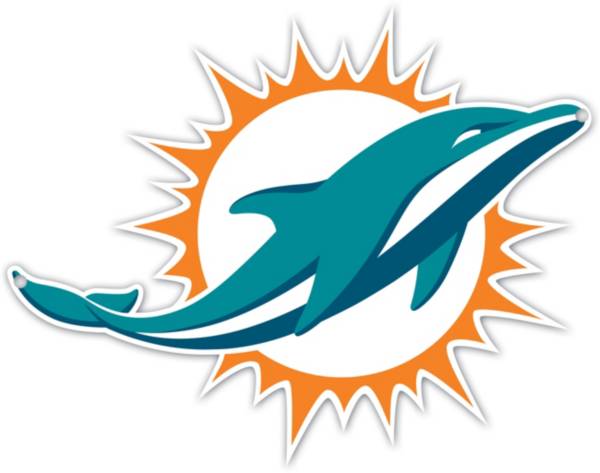 Authentic Street Signs Miami Dolphins Steel Logo Sign