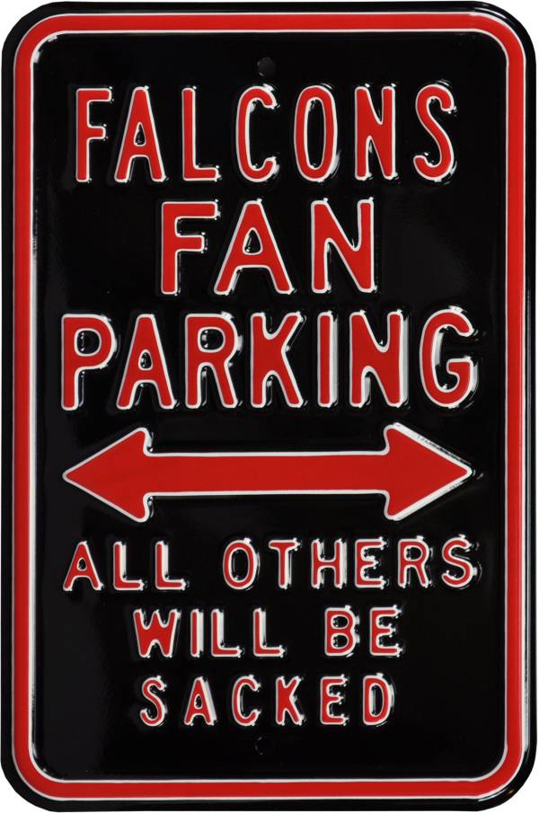 Authentic Street Signs Atlanta Falcons Parking Sign