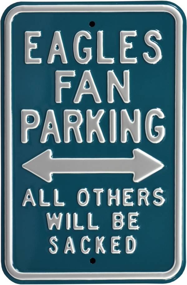 Authentic Street Signs Philadelphia Eagles Parking Sign