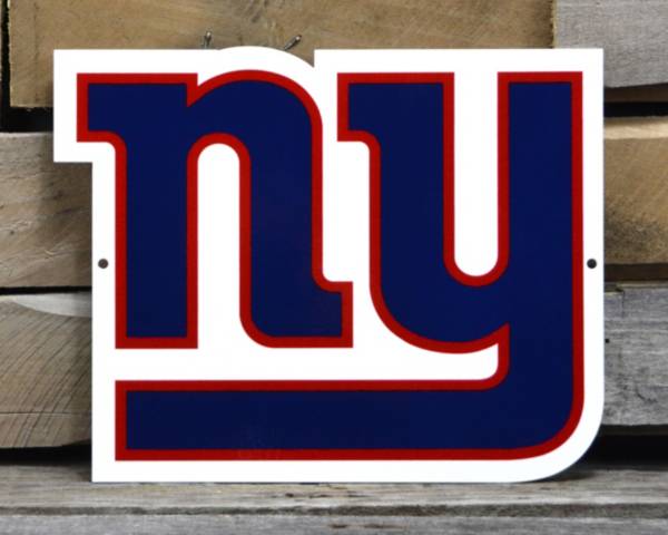 Authentic Street Signs New York Giants Steel Logo Sign