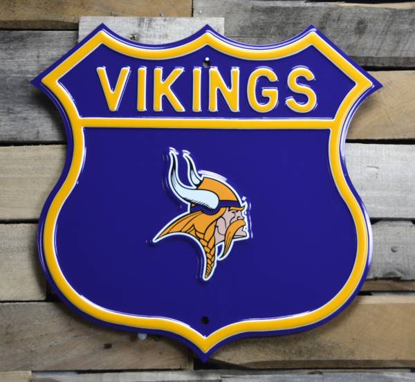 Authentic Street Signs Minnesota Vikings Route Sign