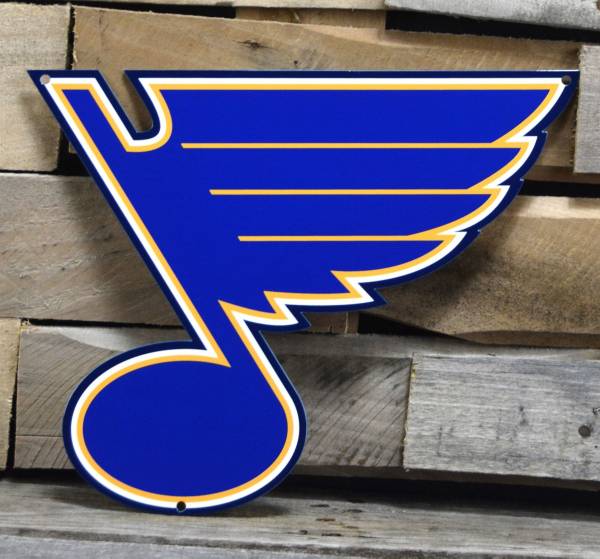 Authentic Street Signs St. Louis Blues Steel Logo Sign
