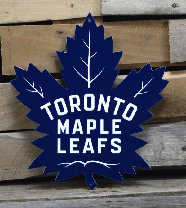 Authentic Street Signs Toronto Maple Leafs Steel Logo Sign product image