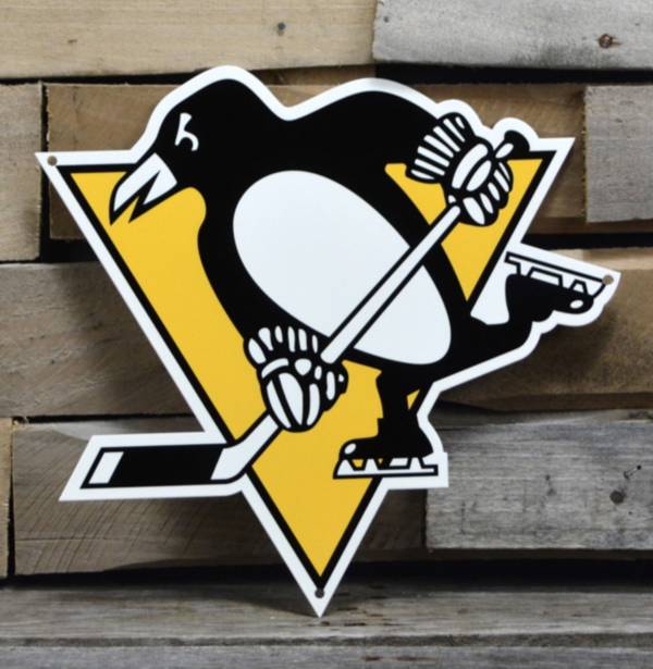 Authentic Street Signs Pittsburgh Penguins Steel Logo Sign