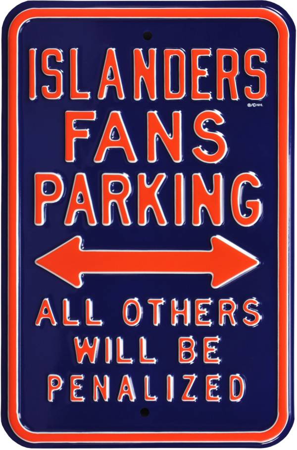 Authentic Street Signs New York Islanders Parking Sign