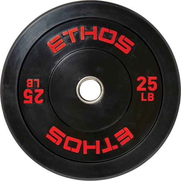 ETHOS Olympic Rubber Bumper Plate - Single