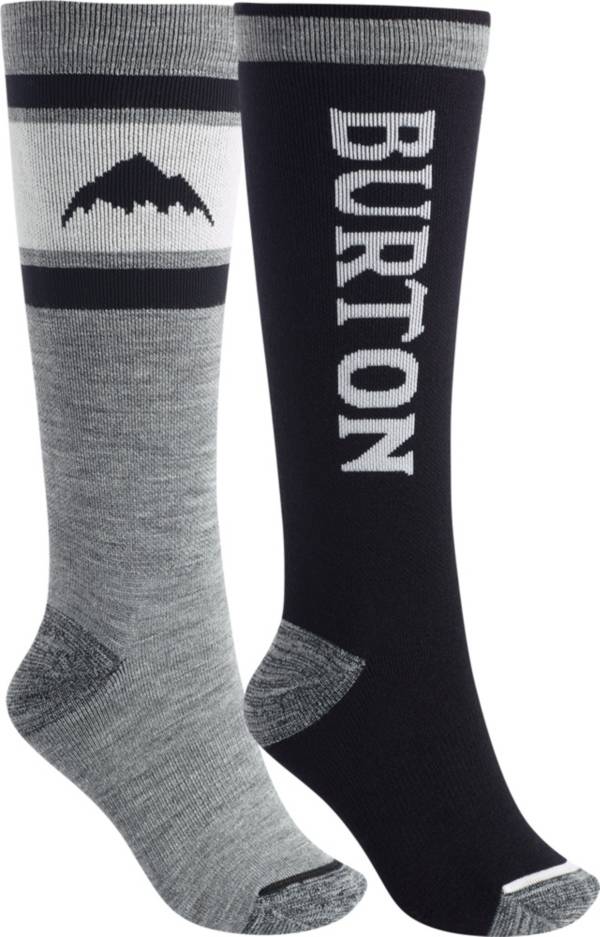 Burton Women's Weekend Midweight Ski Socks – 2 Pack