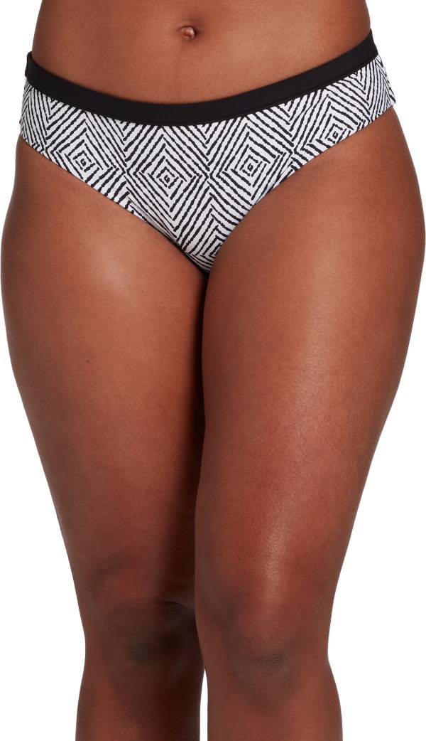 CALIA Women's Wide Banded Printed Bikini Bottoms