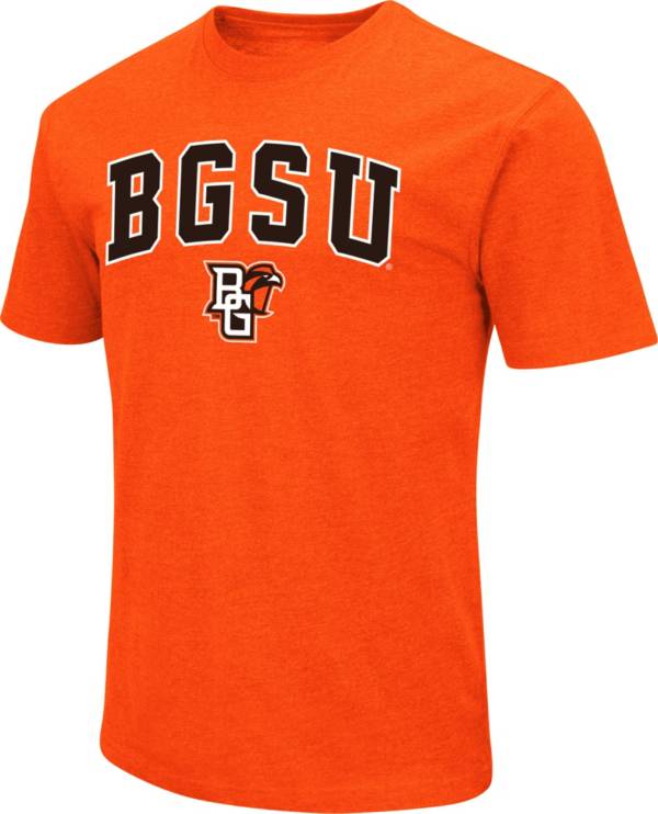 Colosseum Men's Bowling Green Falcons Orange Dual Blend T-Shirt