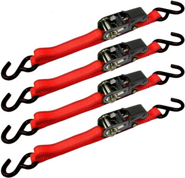 CargoLoc 4 Pc 1,500 lbs. Ratchet Tie Down Straps