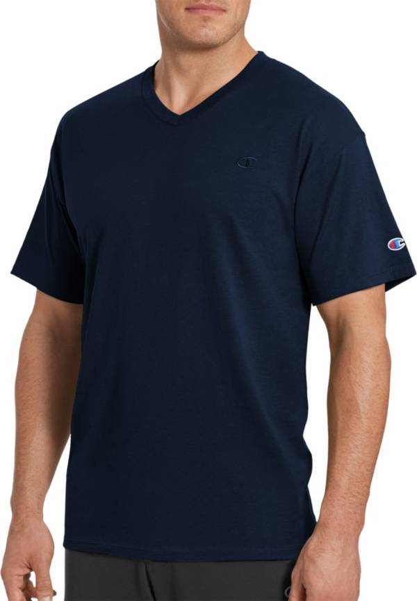 Champion Men's Classic Jersey V-Neck T-Shirt