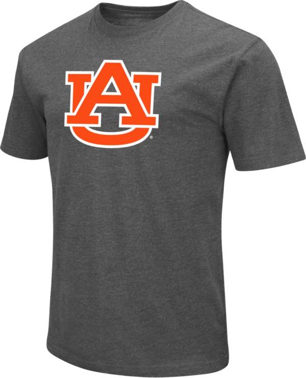 Colosseum Men's Auburn Tigers Grey Dual Blend T-Shirt