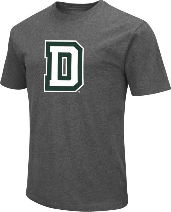 Colosseum Men's Dartmouth Big Green Grey Dual Blend T-Shirt