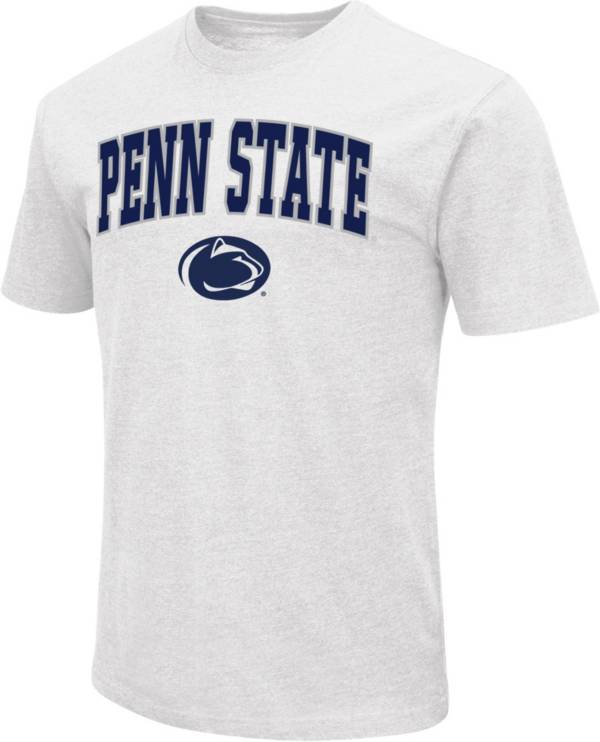 Colosseum Men's Penn State Nittany Lions White Dual Blend T-Shirt