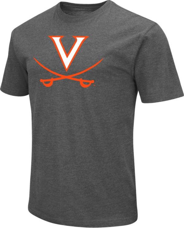 Colosseum Men's Virginia Cavaliers Grey Dual Blend T-Shirt product image