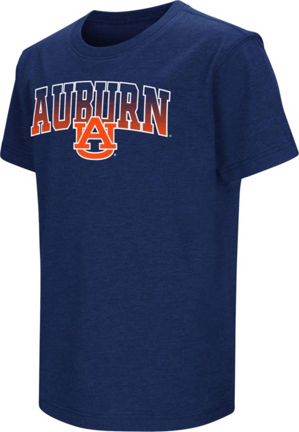 Colosseum Youth Auburn Tigers Blue Dual Blend T-Shirt