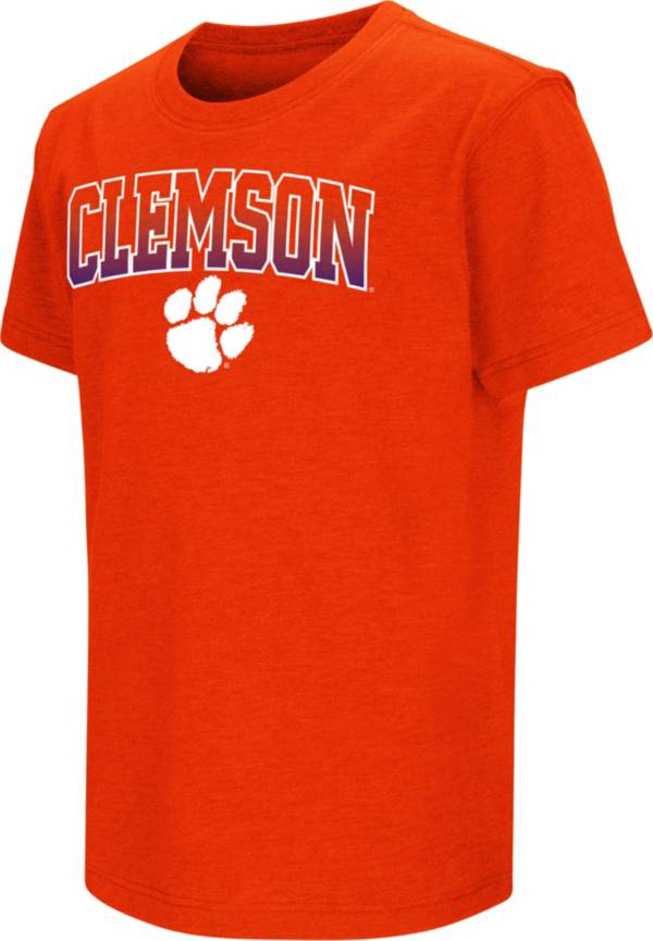 Colosseum Youth Clemson Tigers Orange Dual Blend T-Shirt