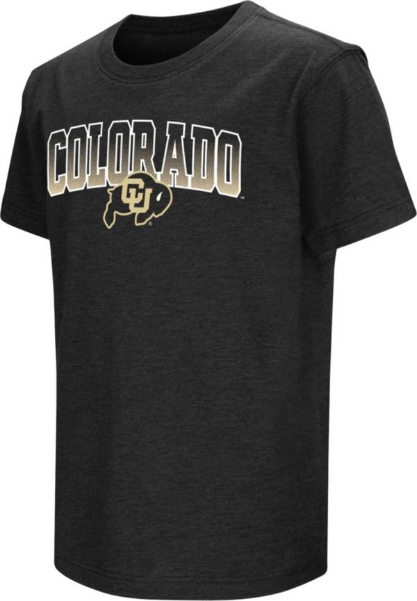 Colosseum Youth Colorado Buffaloes Dual Blend Black T-Shirt