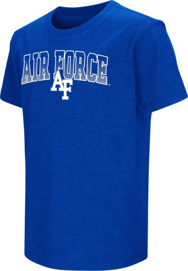 Colosseum Youth Air Force Falcons Blue Dual Blend T-Shirt product image