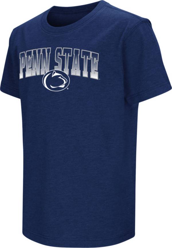 Colosseum Youth Penn State Nittany Lions Bue Dual Blend T-Shirt