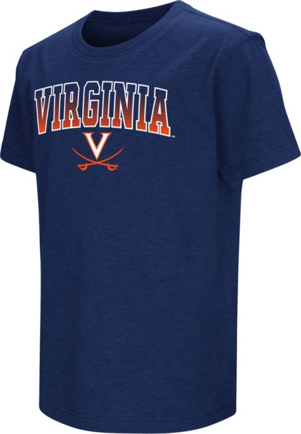 Colosseum Youth Virginia Cavaliers Blue Dual Blend T-Shirt