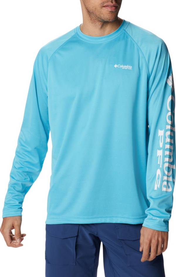 Columbia Men's PFG Terminal Tackle Heather Long Sleeve Shirt