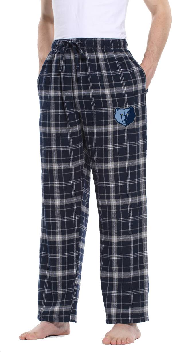 Concepts Sport Men's Memphis Grizzlies Plaid Flannel Pajama Pants