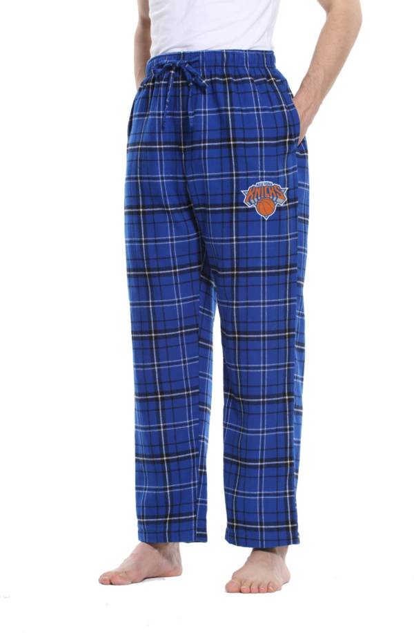 Concepts Sport Men's New York Knicks Plaid Flannel Pajama Pants