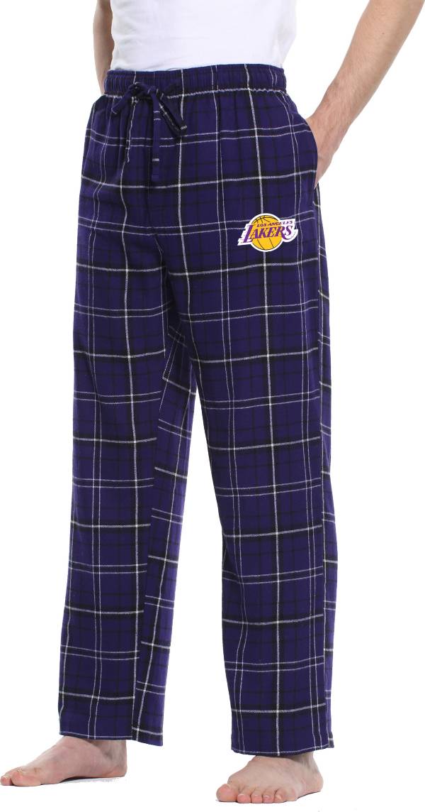 Concepts Sport Men's Los Angeles Lakers Plaid Flannel Pajama Pants product image