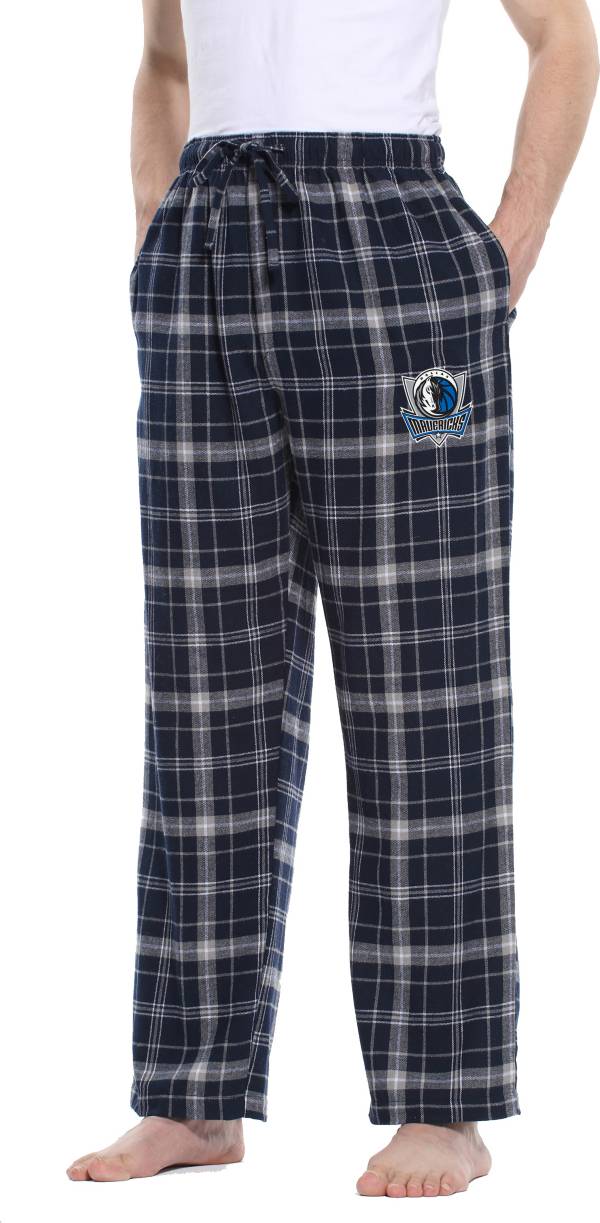 Concepts Sport Men's Dallas Mavericks Plaid Flannel Pajama Pants