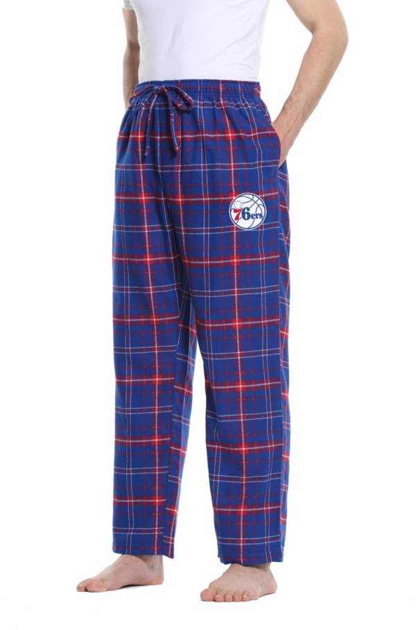 Concepts Sport Men's Philadelphia 76ers Plaid Flannel Pajama Pants