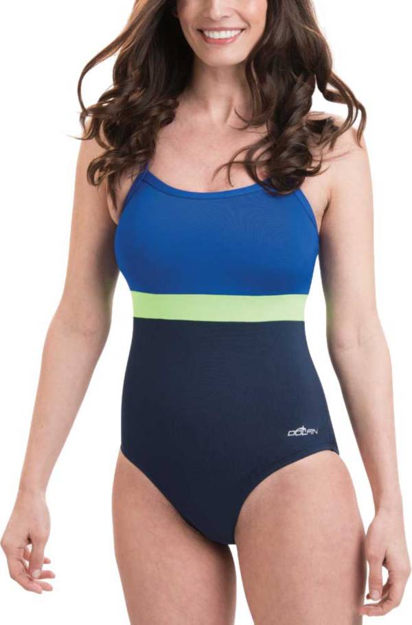 Dolfin Women's Aquashape Colorblock X-Back Swimsuit