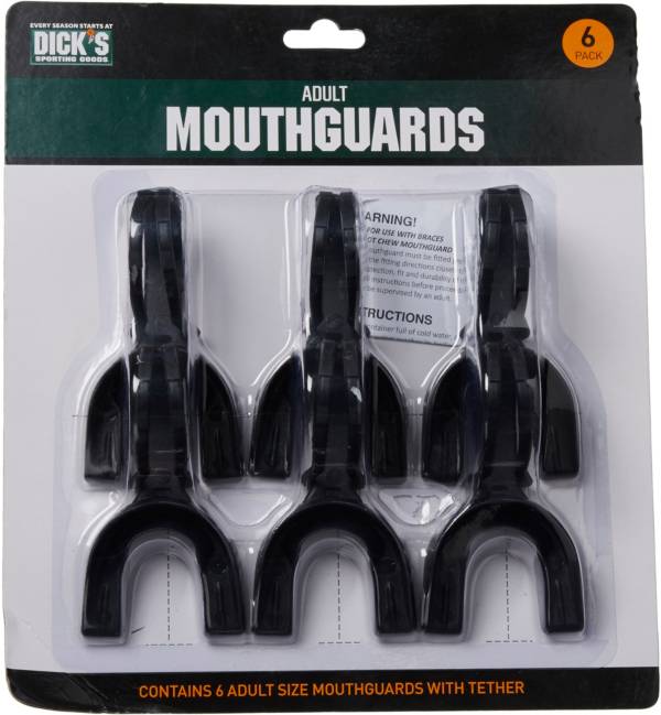 DICK's Sporting Goods Adult Mouthguards – 6 Pack