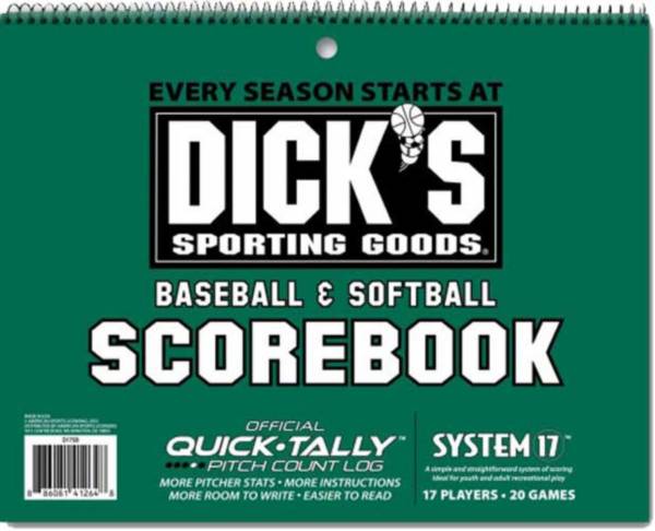 DICK'S Sporting Goods Baseball/Softball Scorebook