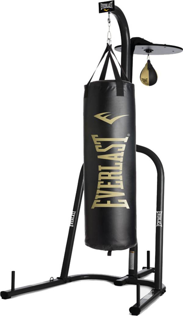 Everlast Fit Powercore Free Standing Punch Bag and Accessories 