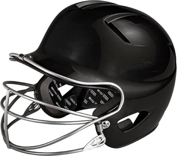 All-Star Softball Batting Helmet BRAND NEW Face guard-mask-Silver 